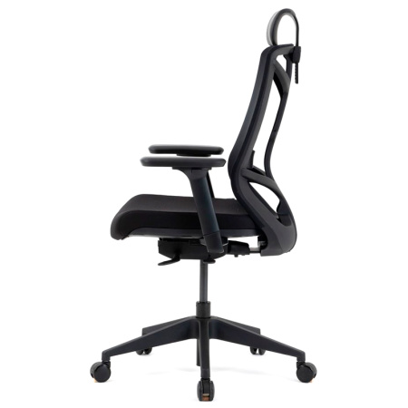 Кресло компьютерное Chair Meister Nature II Slider, черная обивка, черный каркас