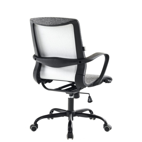 Кресло компьютерное EVERPROF Zero, ткань, металл, черный