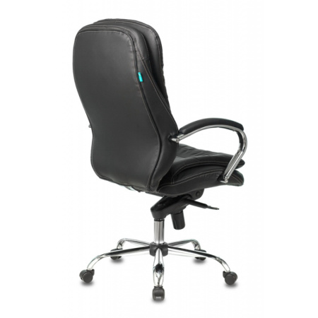 Кресло компьютерное Бюрократ T-9950 нат. кожа, черный