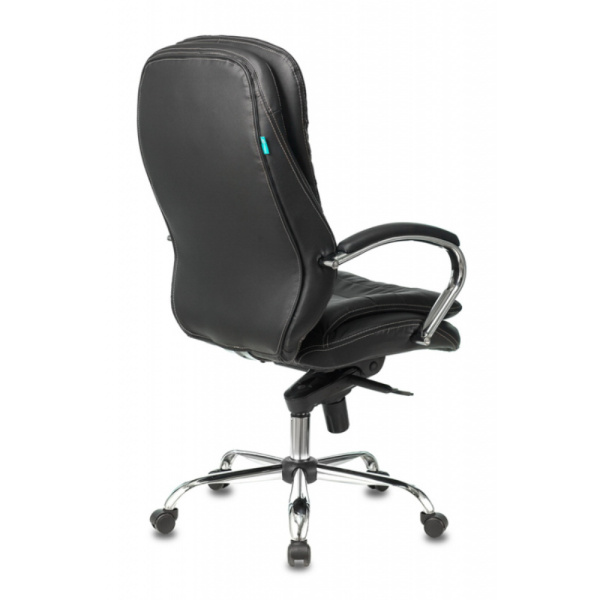Кресло компьютерное Бюрократ T-9950 нат. кожа, черный