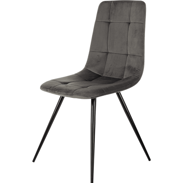 Стул Бюрократ "CH-K1", ткань, тёмно-серый, металл