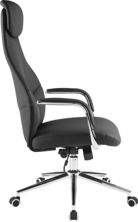 Кресло компьютерное EVERPROF Bell экокожа, черный