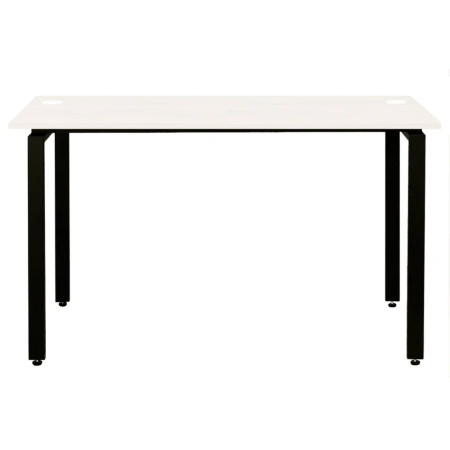 Стол письменный Millwood Лофт Сиэтл (ДТ-5), 1300х700 мм, дуб белый крафт, черный