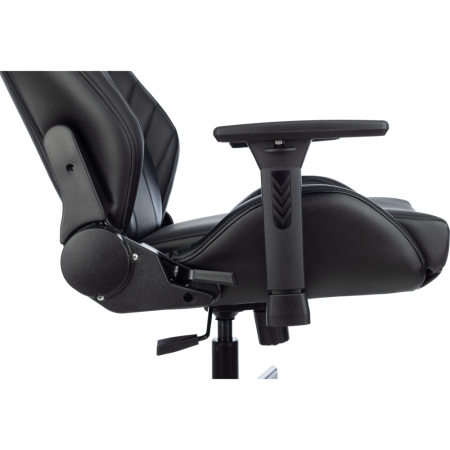 Кресло игровое Knight Thunder 5X экокожа, черный