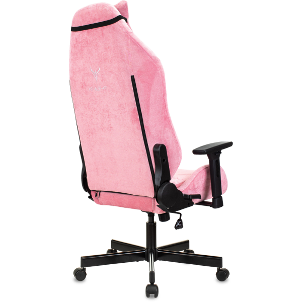 Игровое компьютерное кресло Knight VIKING N1 Fabric Velvet 36, розовый