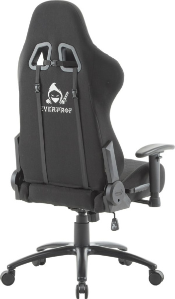 Кресло игровое EVERPROF Ghost ткань, черный, крестов. металл Кресло игровое EVERPROF Ghost ткань, черный, крестов. металл