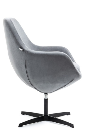 Кресло мягкое EVERPROF Rocky, ткань, серый, металл