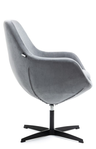 Кресло мягкое EVERPROF Rocky, ткань, серый, металл Кресло мягкое EVERPROF Rocky, ткань, серый, металл