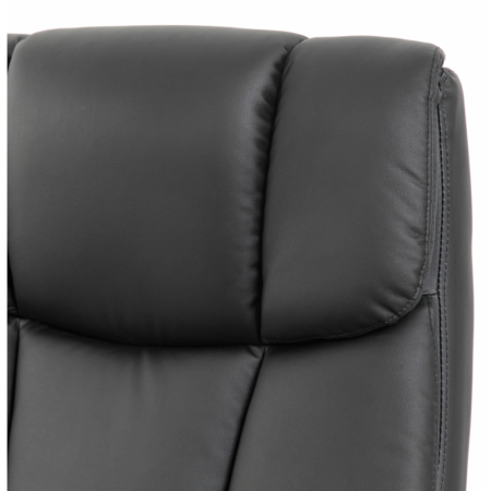 Кресло компьютерное BRABIX Premium Blocks HD-008, экокожа, металл, черный