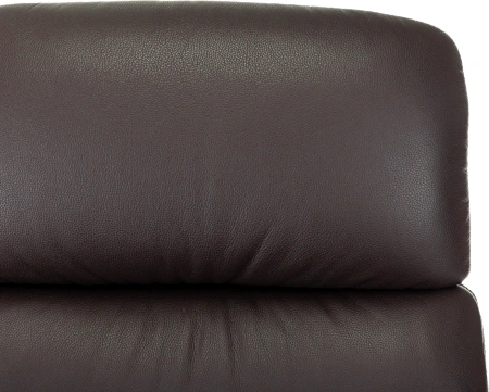 Кресло компьютерное Бюрократ VEGA, кожа, коричневый