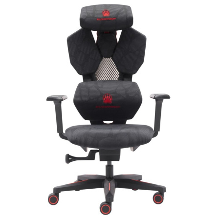 Игровое компьютерное кресло EVERPROF Tiger, сетка, пластик, черный