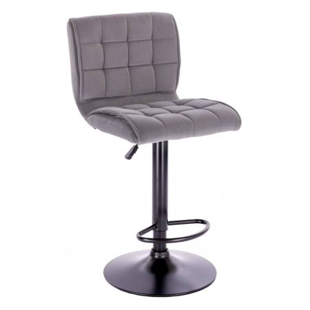 Стул барный EVERPROF Richy ткань, серый