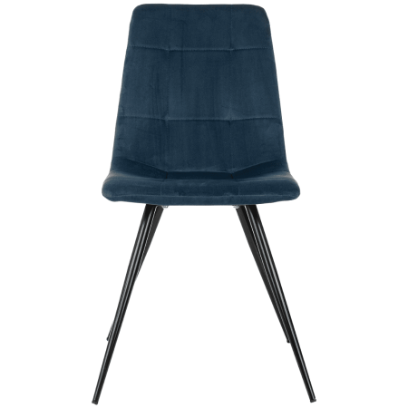 Стул Бюрократ "CH-K1_4", ткань, синий, металл, комплект 4 штуки