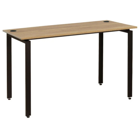 Стол письменный Millwood Лофт Сиэтл (ДТ-5), 1300х700 мм, дуб золотой крафт, черный