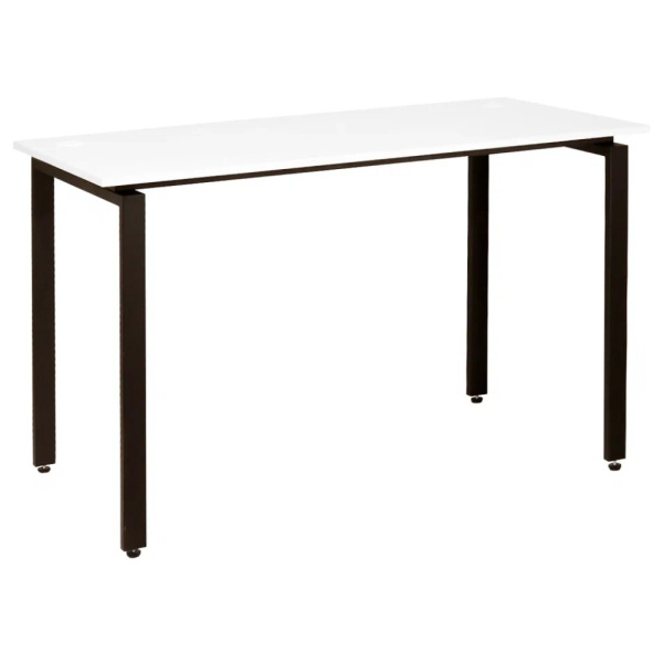 Стол письменный Millwood Лофт Сиэтл (ДТ-5), 1300х700 мм, белый, черный