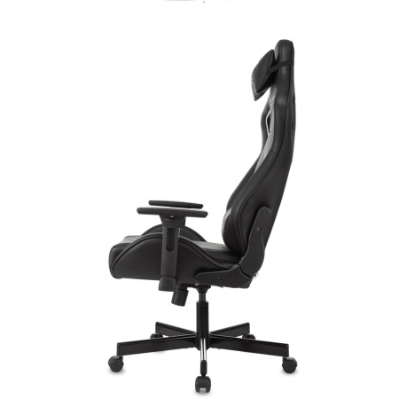 Кресло игровое Бюрократ Knight Gladiator, экокожа, металл, черный Кресло игровое Бюрократ Knight Gladiator, экокожа, металл, черный