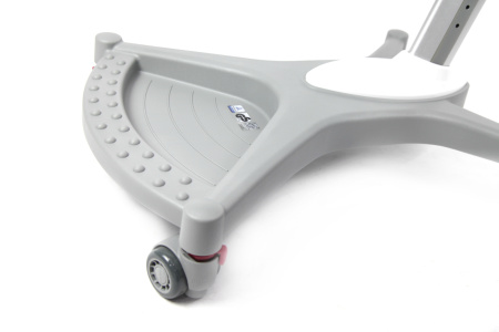 Кресло детское SingBee Cobee 138, ткань, серый, пластик, корпус серый, подставка для ног, с чехлом серым