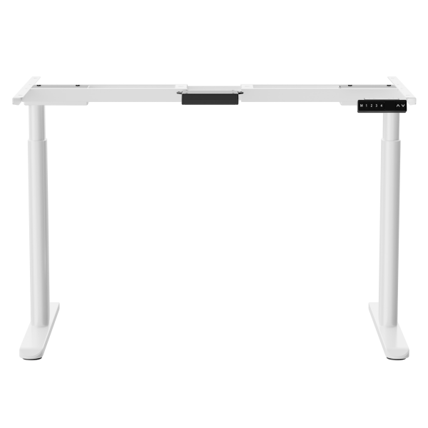 Каркас стола с электроприводом двухмоторный AOKE, Well Desk Oval, белый (AK02YJYT-ZT2-M02-WT) Каркас стола с электроприводом двухмоторный AOKE, Well Desk Oval, белый (AK02YJYT-ZT2-M02-WT)
