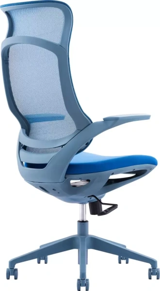 Кресло компьютерное EVERPROF Spirit, сетка, синий