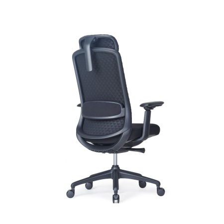 Кресло эргономичное SitZone CH-531A, ткань, пластик, черный