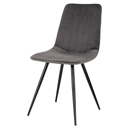 Стул Бюрократ "CH-K6_4", ткань, темно-бежевый, металл, комплект 4шт