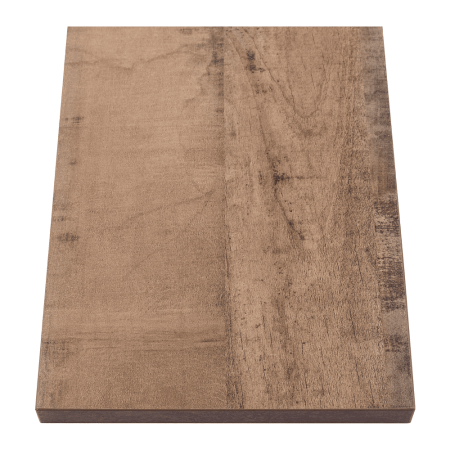 Табурет RION ALLERD, металл, ЛДСП, белый муар, Австралийское дерево