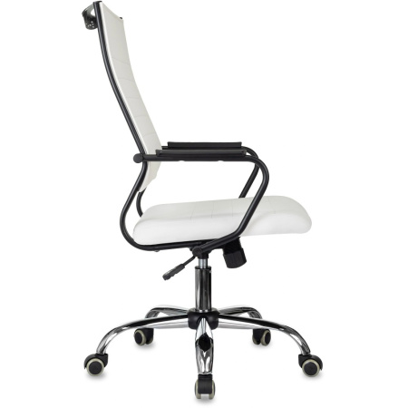 Кресло компьютерное Бюрократ CH BALANCE SL Line, экокожа, белый