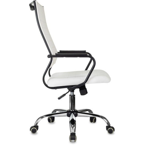Кресло компьютерное Бюрократ CH BALANCE SL Line, экокожа, белый