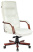 Кресло компьютерное Бюрократ T-9927WALNUT, натуральная кожа, слоновая кость, металл, дерево