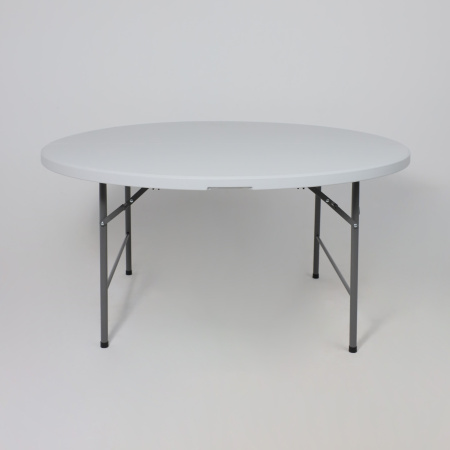 Стол складной Table AKS тип 10, 1520х1520х740 мм, пластик, белый