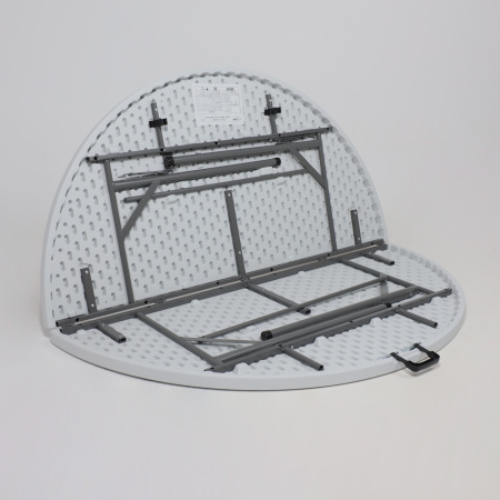 Стол складной Table AKS тип 10, 1520х1520х740 мм, пластик, белый