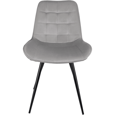 Стул Бюрократ "CH-K2", ткань, светло-серый, металл