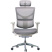 Кресло компьютерное Ergostyle Sail, серая обивка, белый каркас