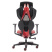 Игровое компьютерное кресло EVERPROF Tiger, экокожа, пластик, красный, черный