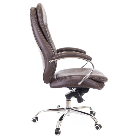 Кресло компьютерное Everprof Valencia PU, коричневый