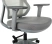 Кресло компьютерное Бюрократ MC-G411N-H, сетка/ткань, серый