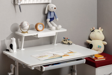 Полка Ergosmart E611 WHITE, 600х214х295 мм, белый