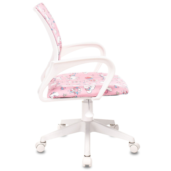 Детское компьютерное кресло Бюрократ BUROKIDS 1 W, розовый Детское компьютерное кресло Бюрократ BUROKIDS 1 W, розовый