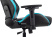 Кресло игровое Бюрократ Knight Thunder 5X, экокожа, черный, голубой Кресло игровое Бюрократ Knight Thunder 5X, экокожа, черный, голубой