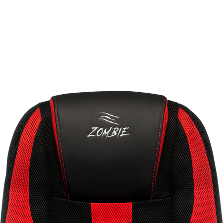 Игровое компьютерное кресло Zombie 9, черный/красный Игровое компьютерное кресло Zombie 9, черный/красный