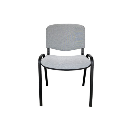 Стул офисный "Iso Black KNISA LIGHT GREY", ткань, металл, светло-серый