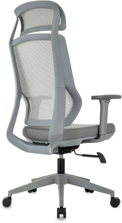 Кресло компьютерное Бюрократ MC-G411N-H, сетка/ткань, серый