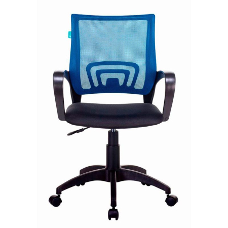 Кресло компьютерное Бюрократ CH-695NLT, синий/черный