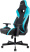 Кресло игровое Бюрократ Knight Thunder 5X, экокожа, черный, голубой Кресло игровое Бюрократ Knight Thunder 5X, экокожа, черный, голубой