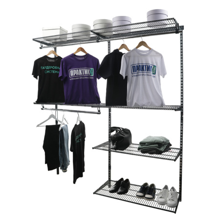 Гардеробная система Optima G180, графит Гардеробная система Optima G180, графит