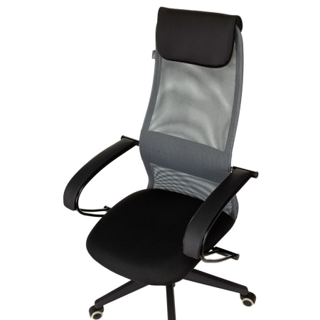 Кресло компьютерное Бюрократ CH-607 TW-04, темно-серый