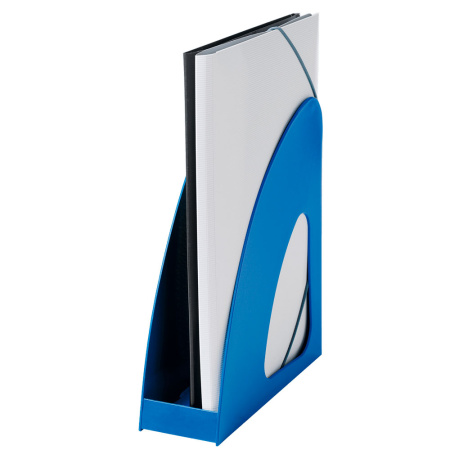 Лоток для бумаги вертикальный Re-Loop, синий