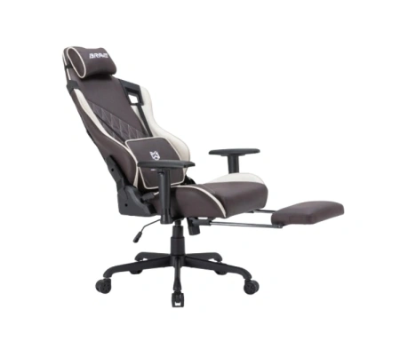 Кресло игровое BRAVE WS-2 Hulk Dark Grey иск.замша, коричневый, крестов. металл Кресло игровое BRAVE WS-2 Hulk Dark Grey иск.замша, коричневый, крестов. металл