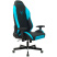 Игровое компьютерное кресло Knight Neon, черный/голубой