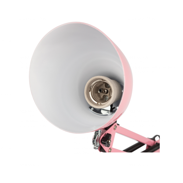 Светильник настольный Эра "N-123-E27-40W-P", розовый 